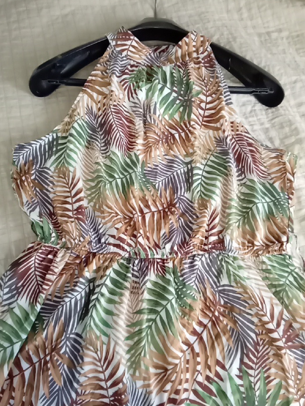 Long Maxi Sleeveless Halter Neck Summer Floral Vacation Beach Feminine Dress